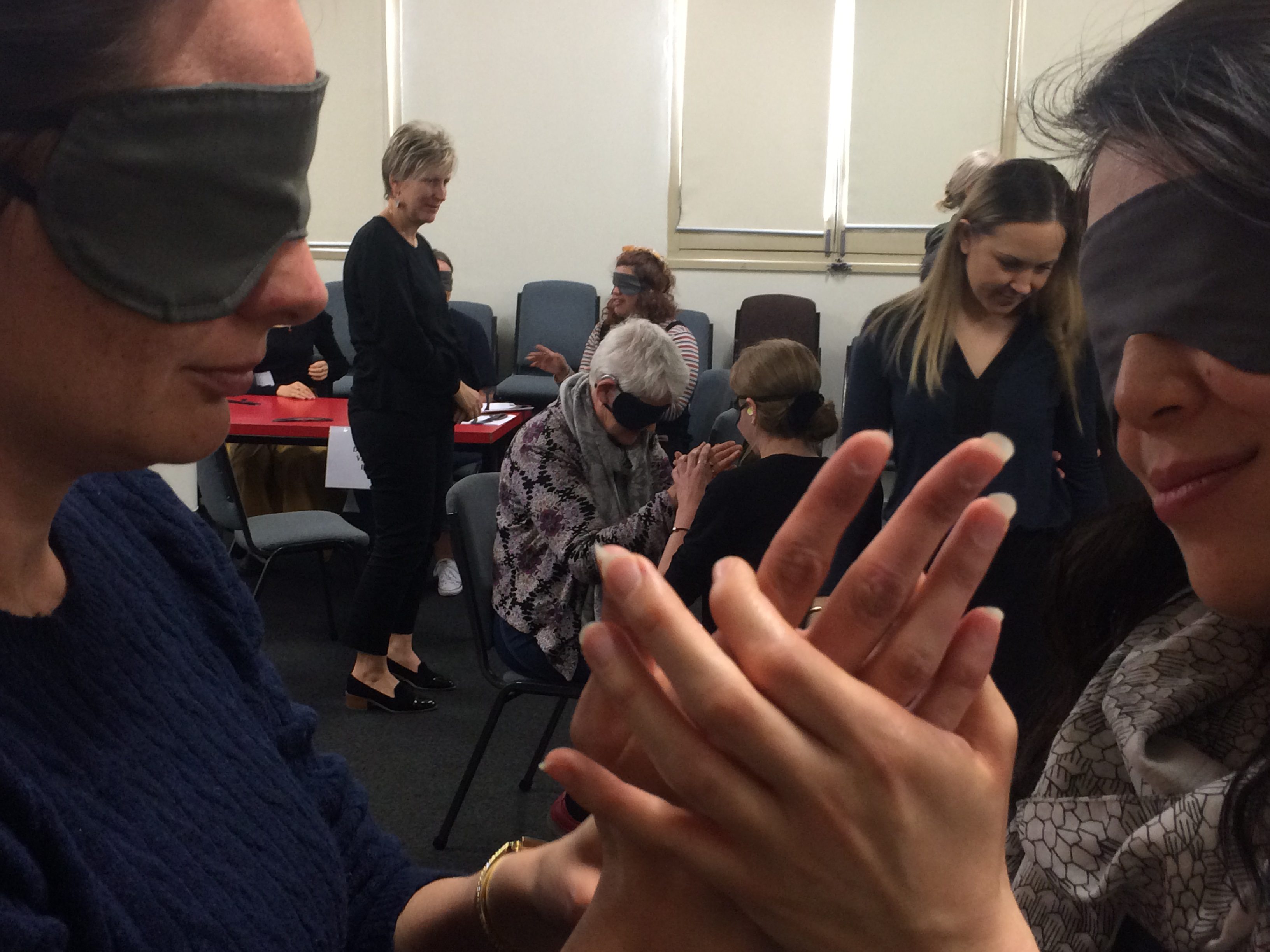 DeafBlind World Workshop, 16th Nov 2019 – Auslan students