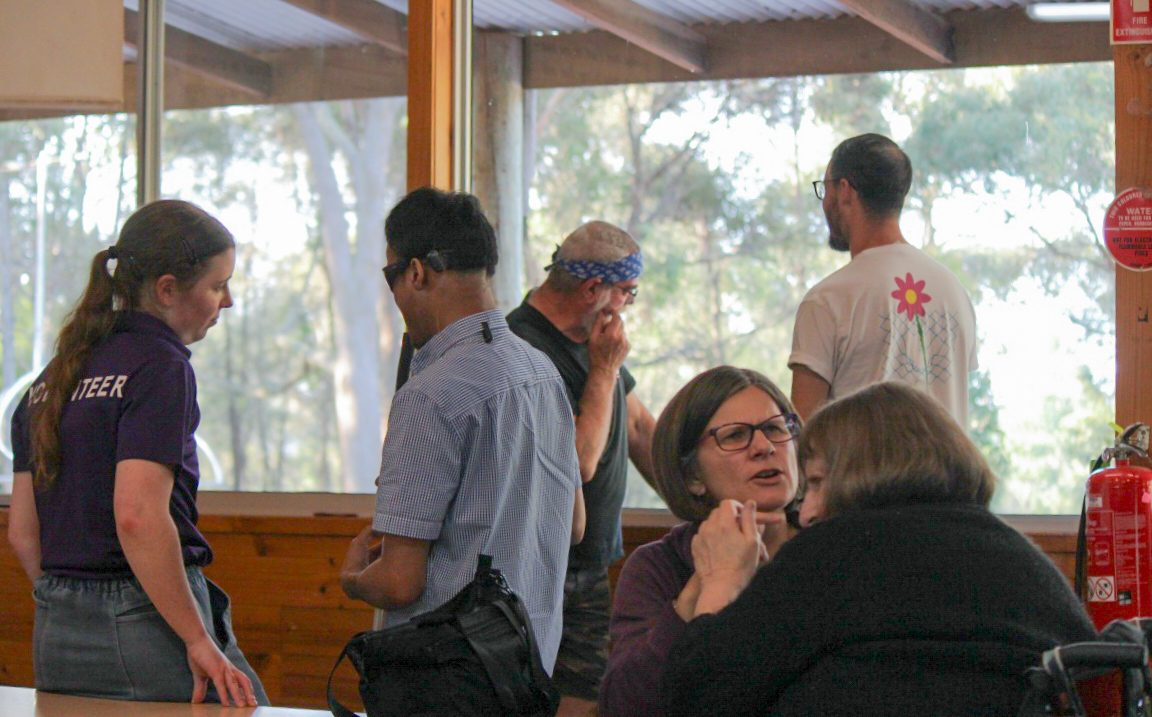 Deafblind retreat in Ballarat