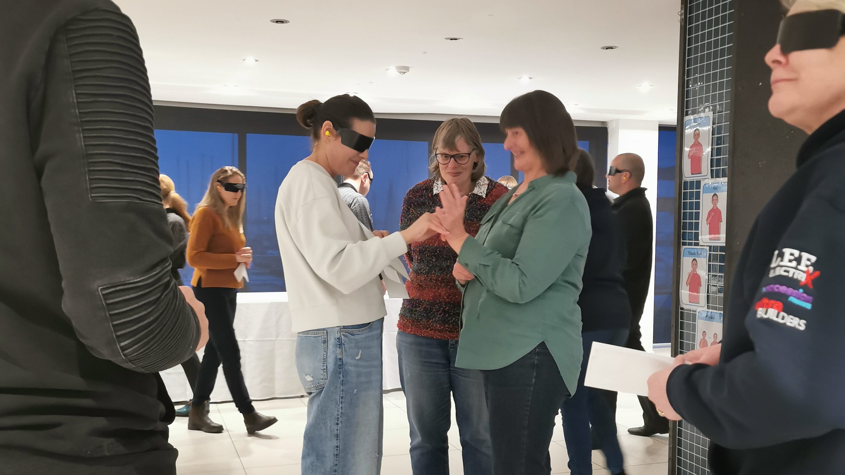 Deafblind World for parents and family at Newmark Primary school