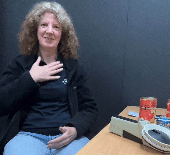 Deafblind tips 16 – Cooking with Alison